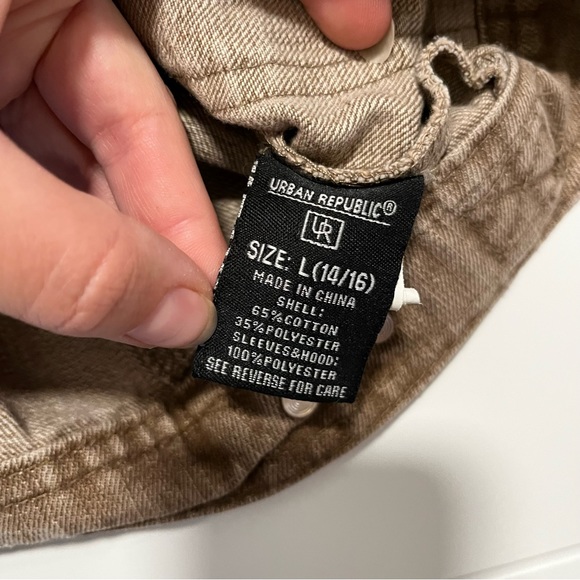 Urban Republic | Brown Denim Vest - Picture 13 of 14